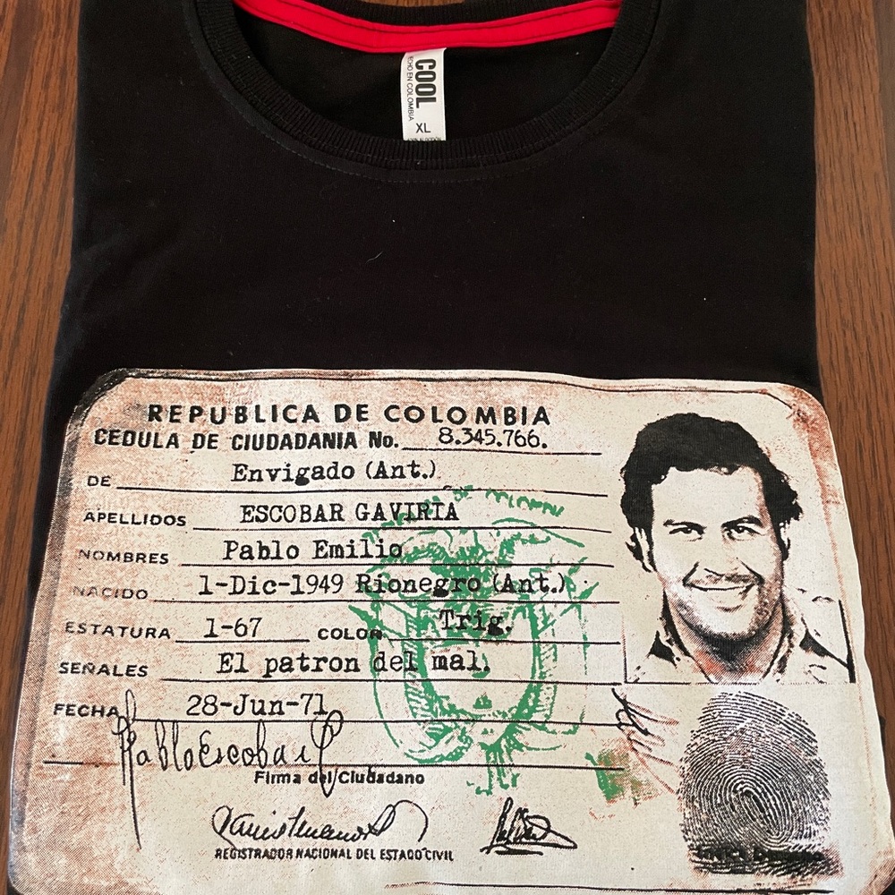 Pablo Escobar Shirt